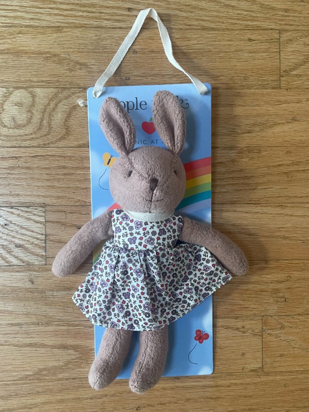 Apple Park Little Plush Bunny - Plastic Free!